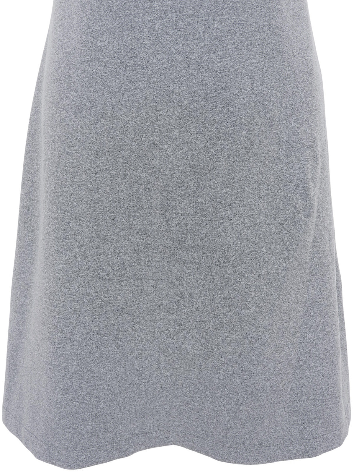 トリムデザインCCマーク刺繍ノースリーブワンピース グレー/マルチ