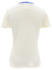 ジョン・ガリアーノ期 キャラクタープリント半袖Tシャツ アイボリー/マルチ