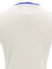 ジョン・ガリアーノ期 キャラクタープリント半袖Tシャツ アイボリー/マルチ