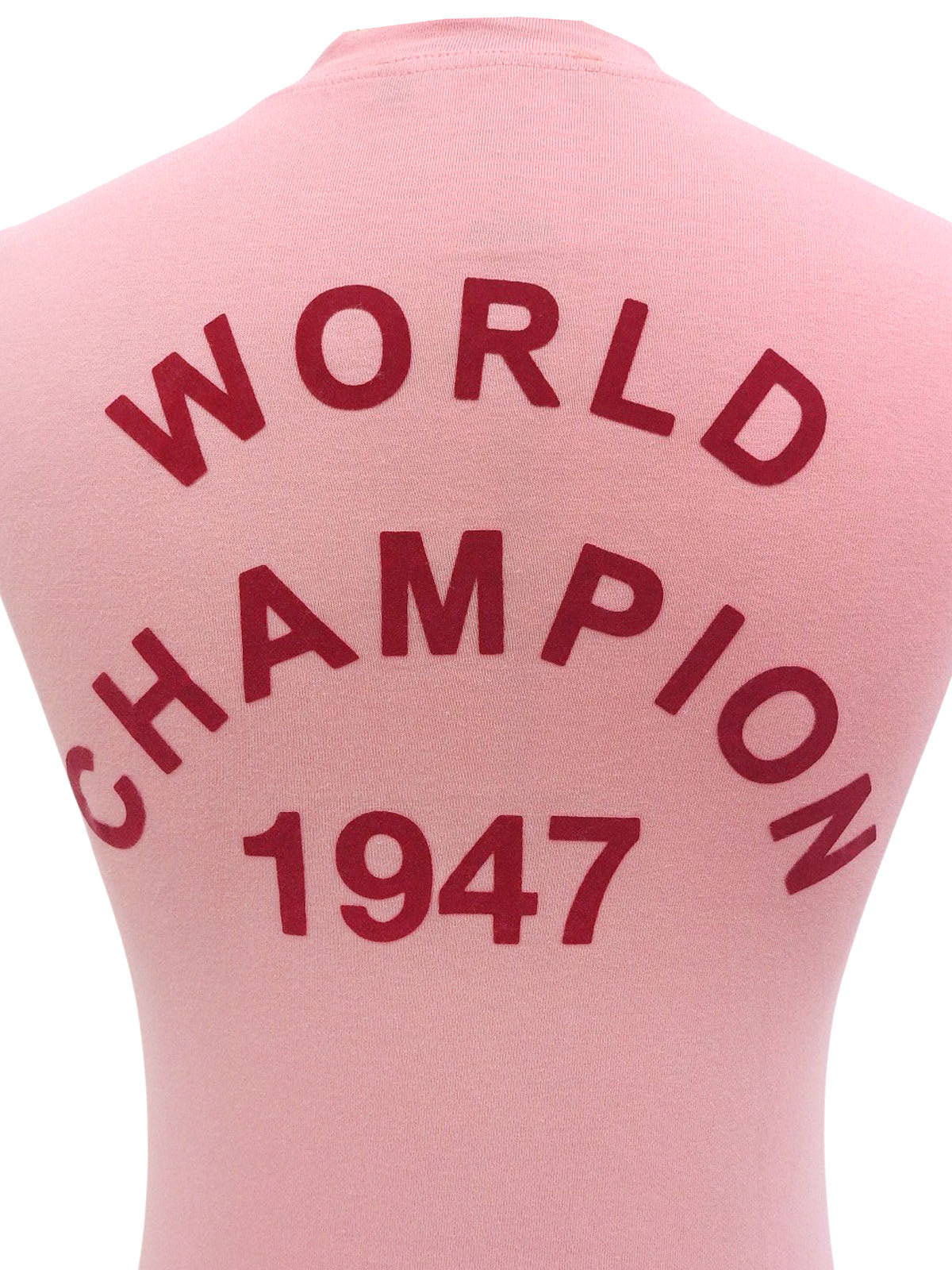 ロゴノースリーブトップス ピンク