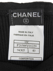 2003 Mesh CC Mark Sleeveless Top Black