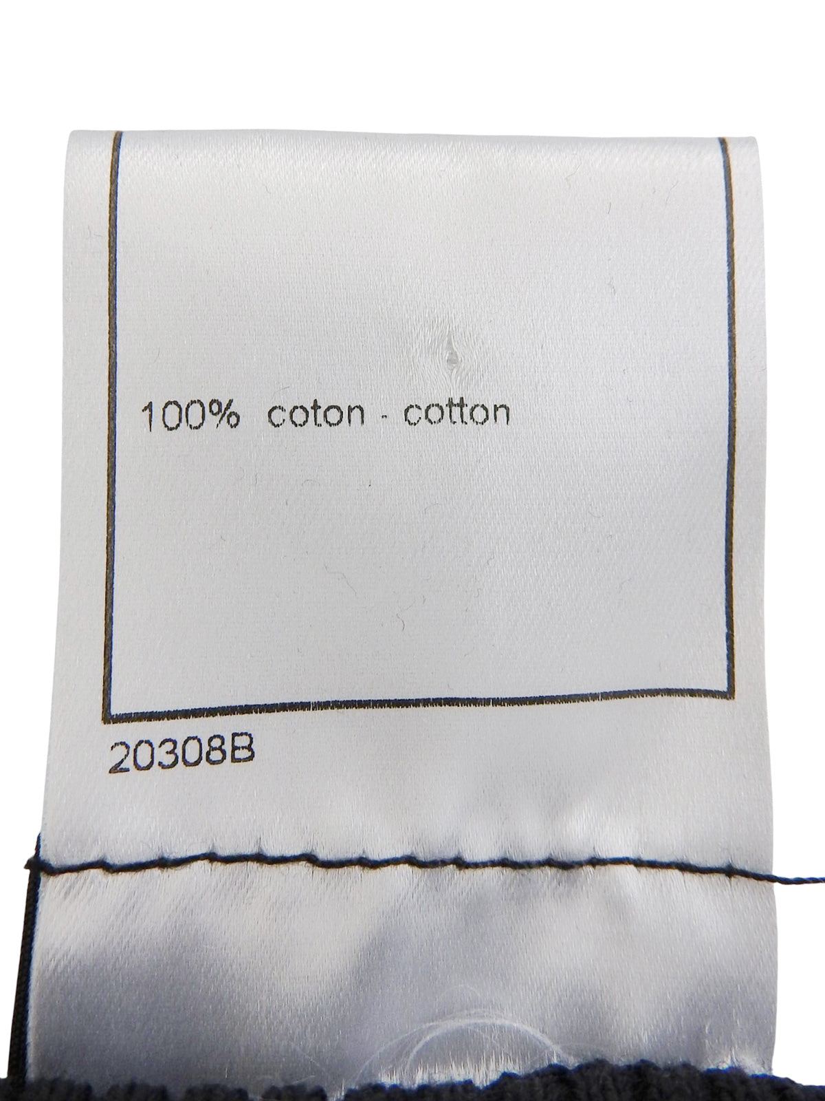 2003 Mesh CC Mark Sleeveless Top Black