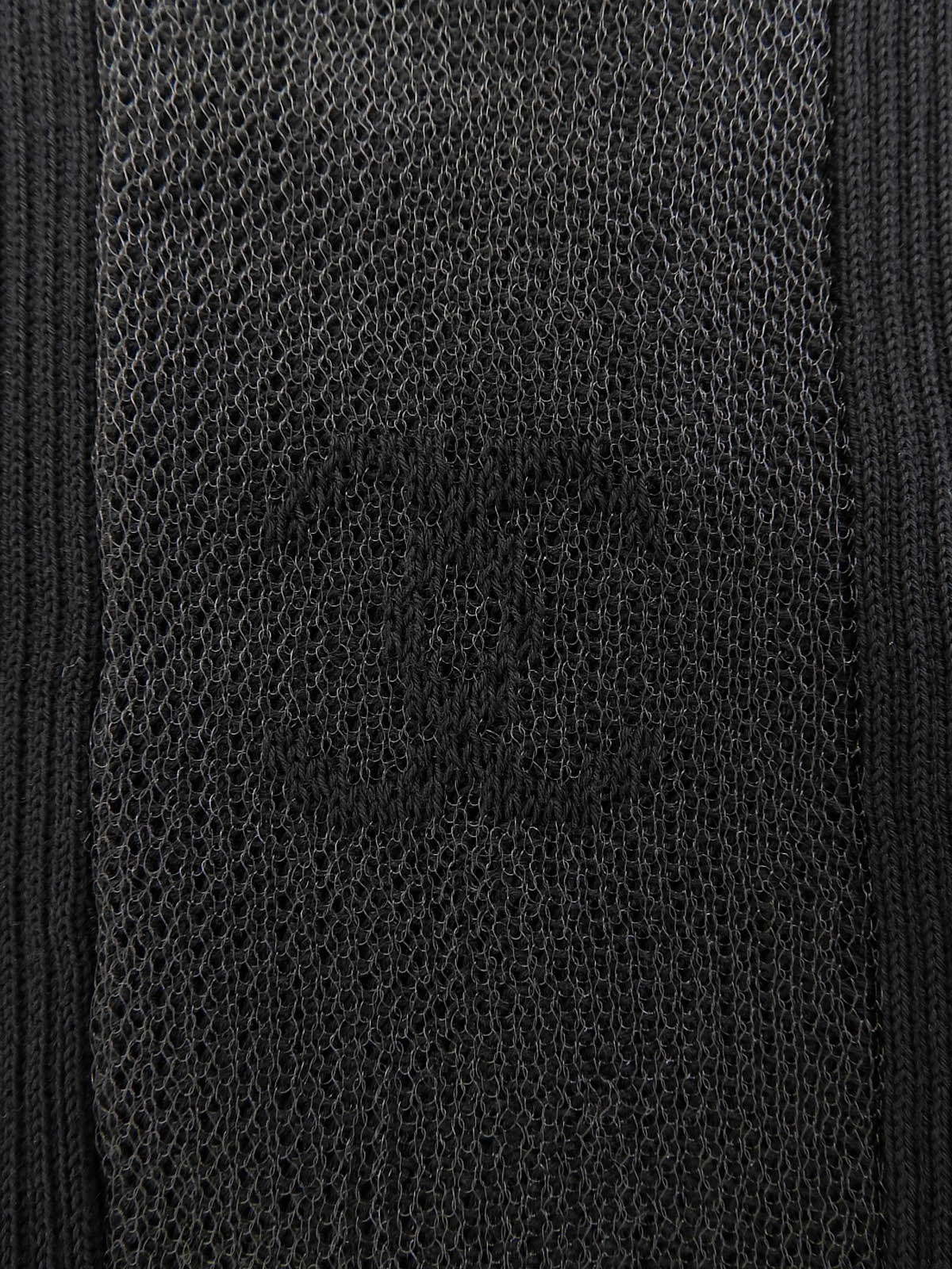2003 Mesh CC Mark Sleeveless Top Black