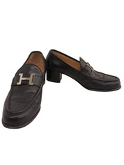 コンスタンスローファー ブラック