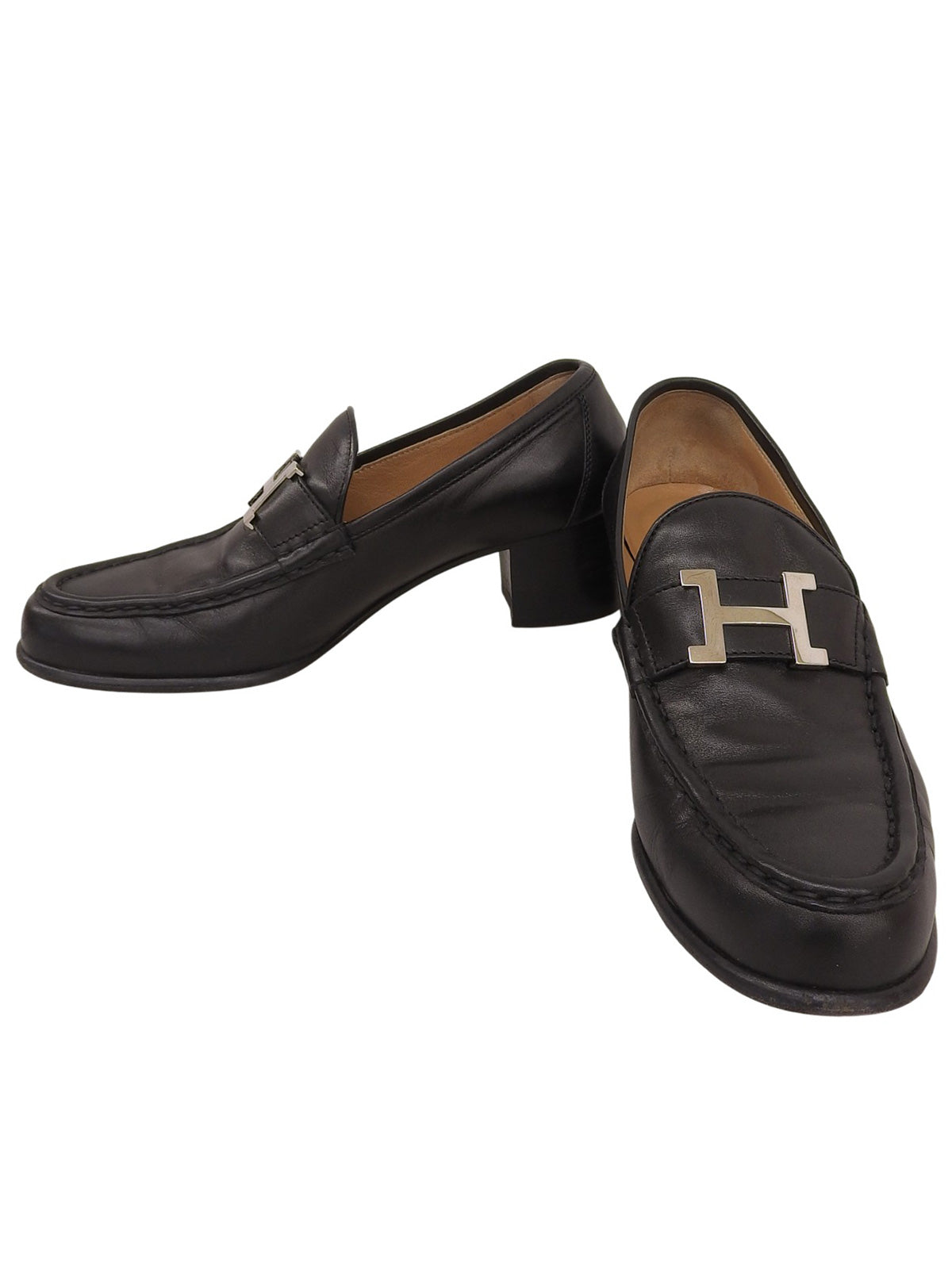 コンスタンスローファー ブラック