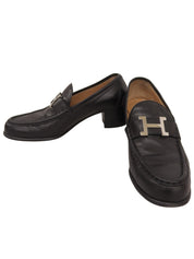 コンスタンスローファー ブラック