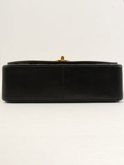 1992 Diana Flap Chain Bag 25cm Black