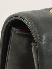 1992 Diana Flap Chain Bag 25cm Black