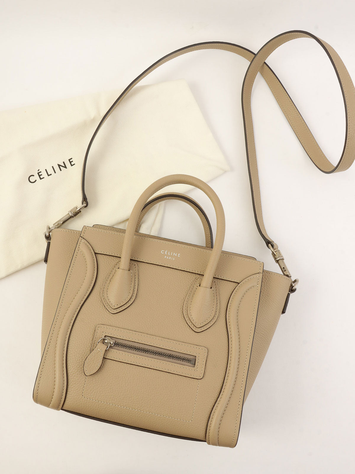 Luggage Nano Shopper Beige