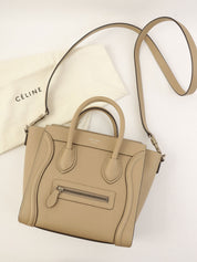 Luggage Nano Shopper Beige