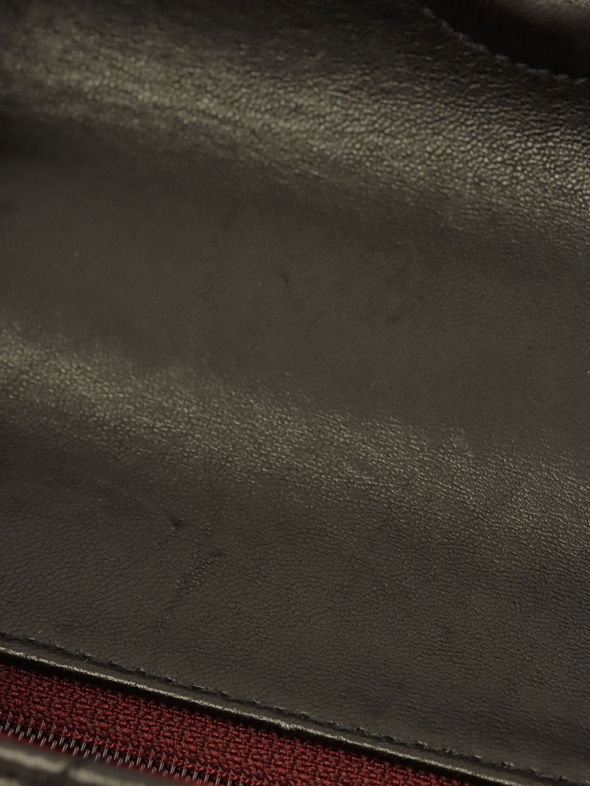 Circa 1995 CC Turnlock Plastic Chain Shoulder Bag in Black/Brown