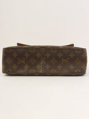 2001年Monogram Mini Looping帆布棕色