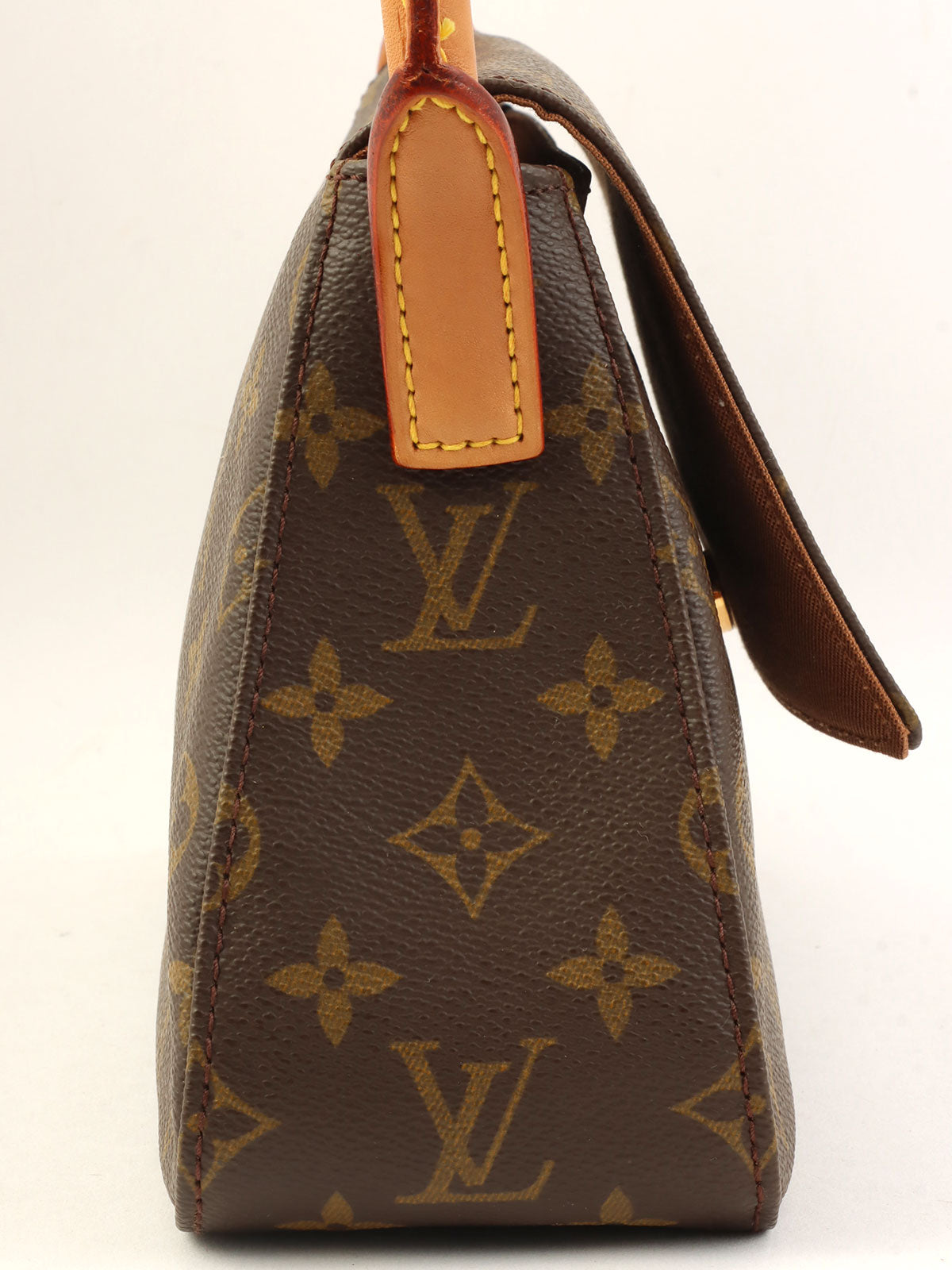 2001年Monogram Mini Looping帆布棕色