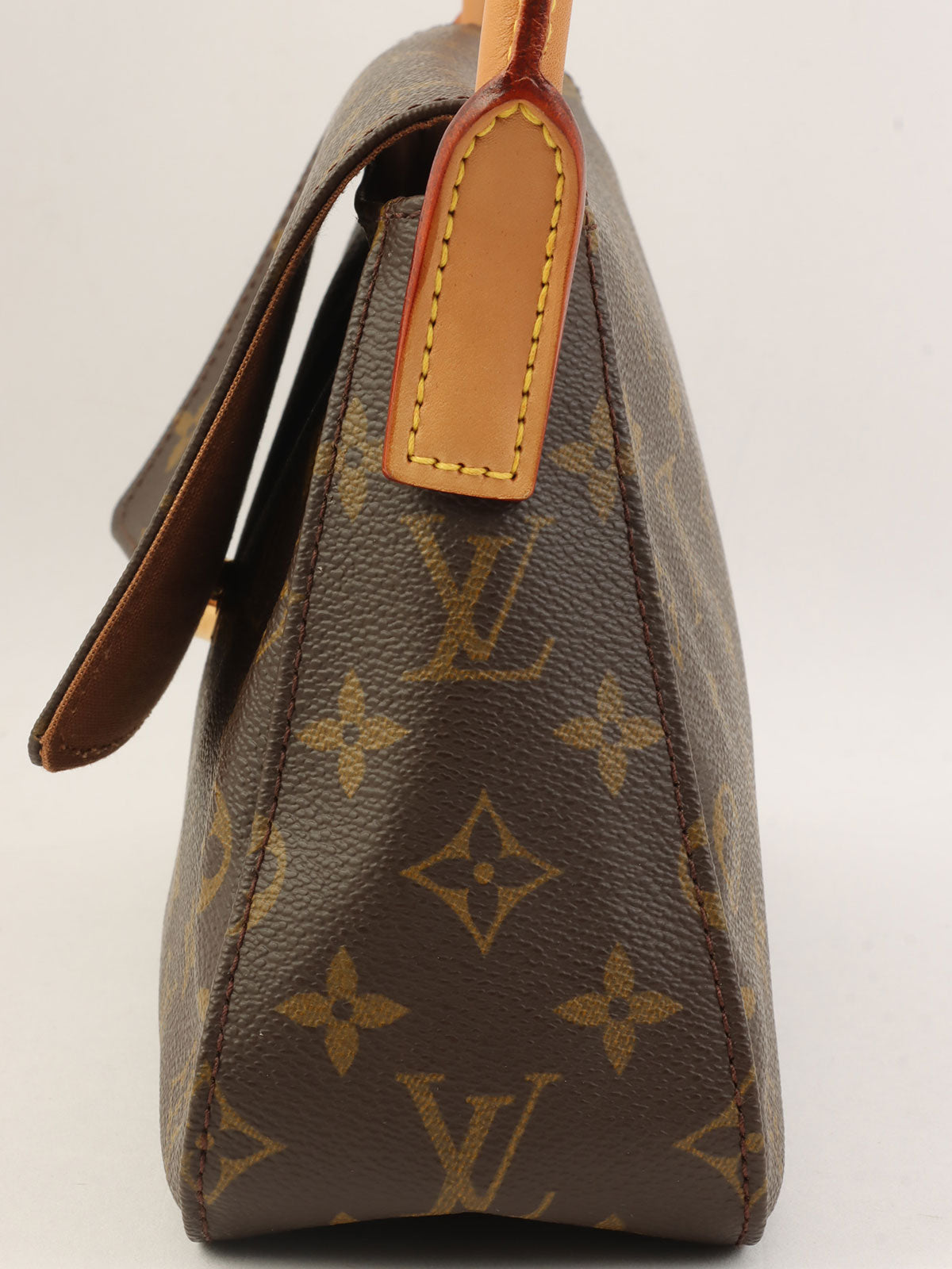 2001年Monogram Mini Looping帆布棕色