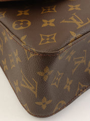 2001年Monogram Mini Looping帆布棕色