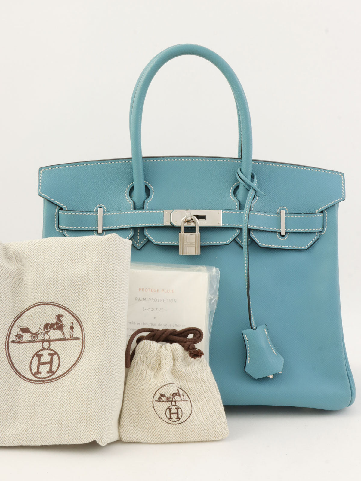 2007 Birkin 30 Blue Jean