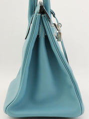 2007 Birkin 30 Blue Jean