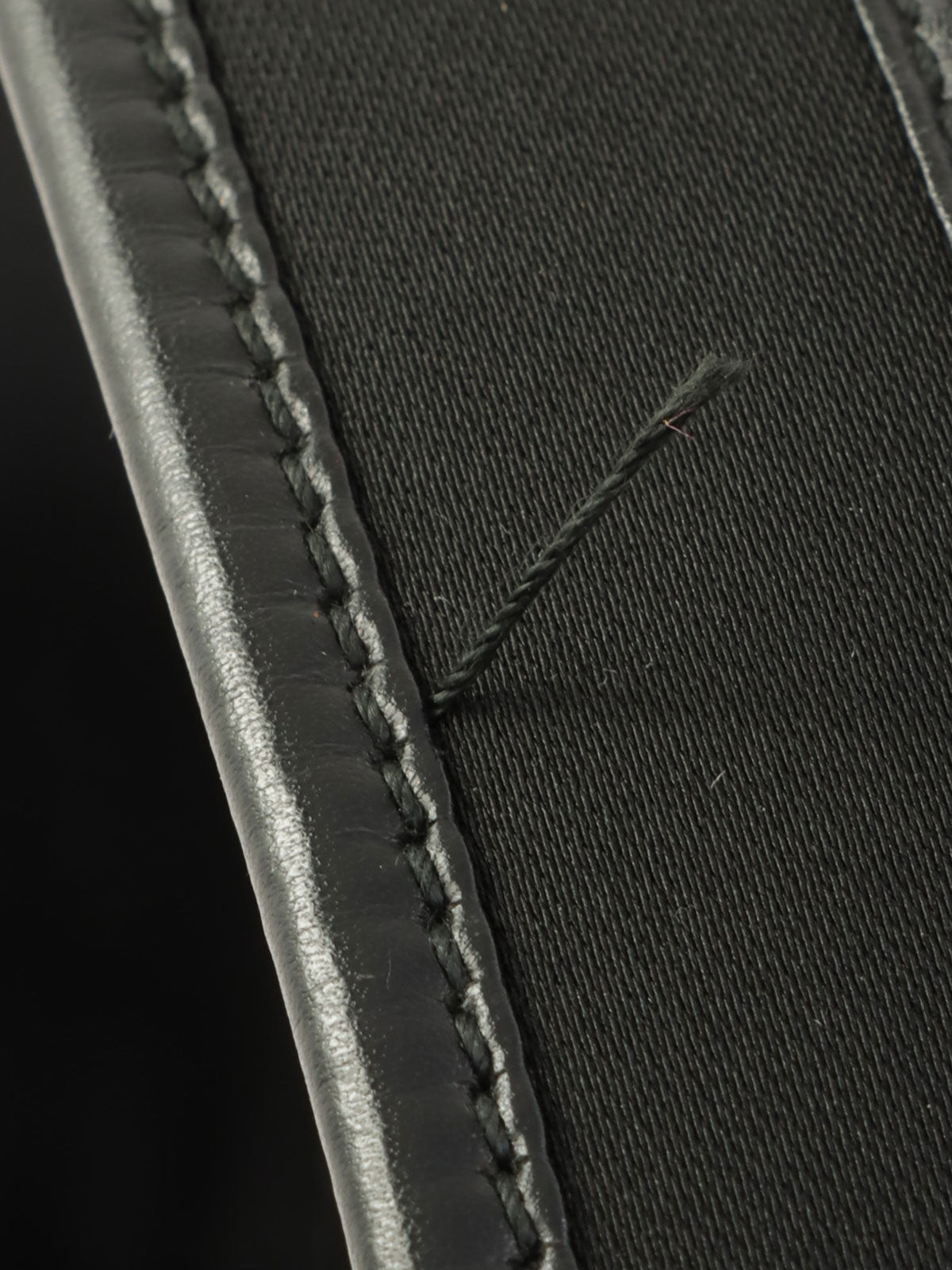 Nylon Varaplate One-Shoulder Bag in Black