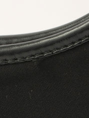 Nylon Varaplate One-Shoulder Bag in Black