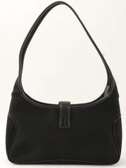 Nylon Varaplate One-Shoulder Bag in Black