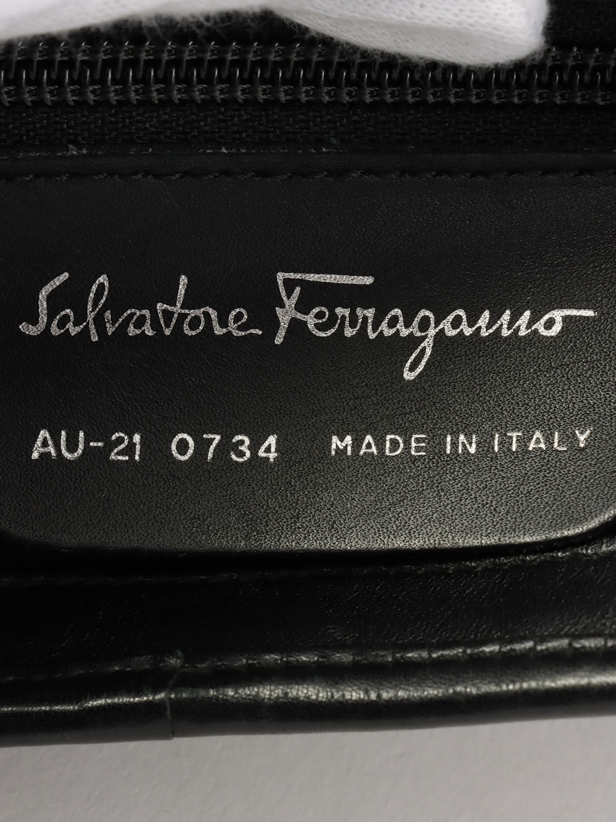 Nylon Varaplate One-Shoulder Bag in Black