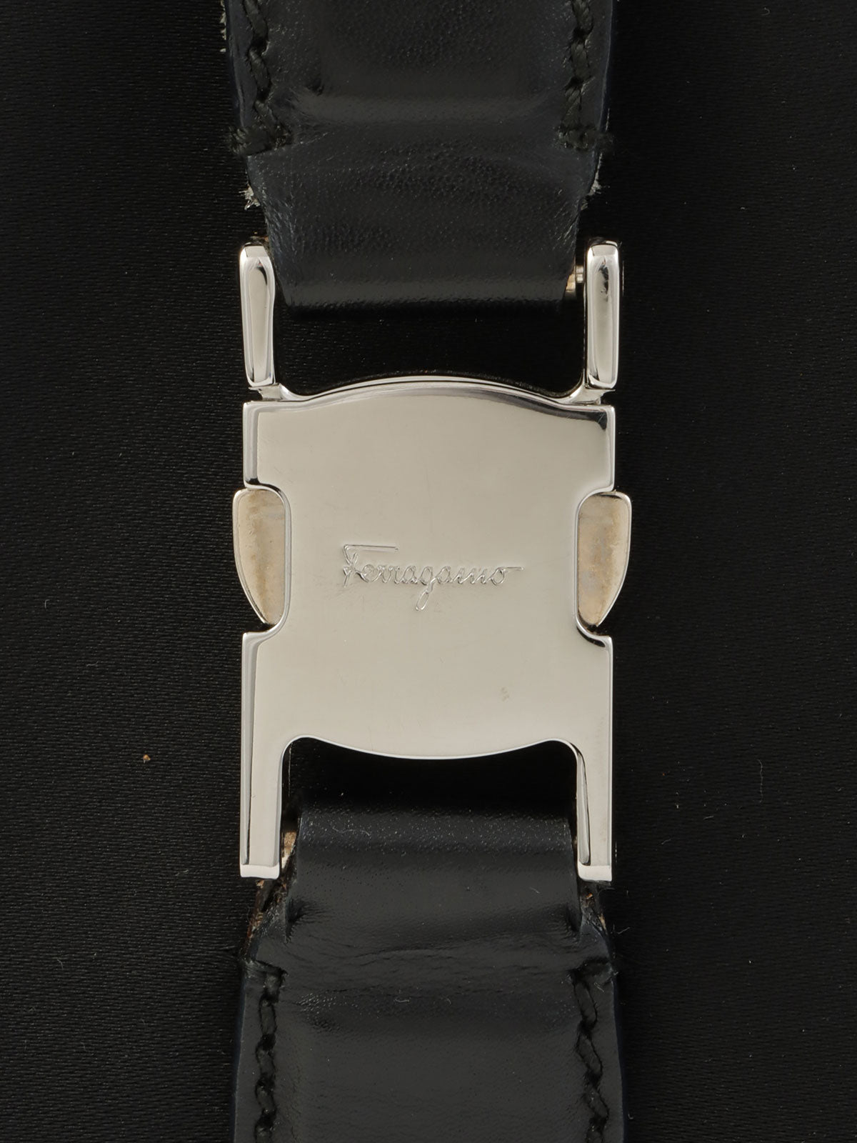 Nylon Varaplate One-Shoulder Bag in Black