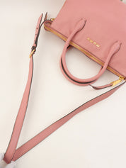Logo Plate 2-Way Bag Pink