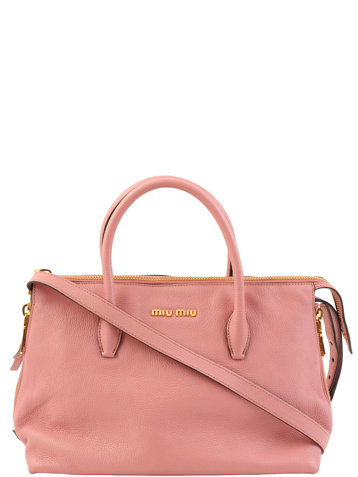 Logo Plate 2-Way Bag Pink