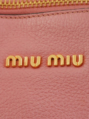 Logo Plate 2-Way Bag Pink