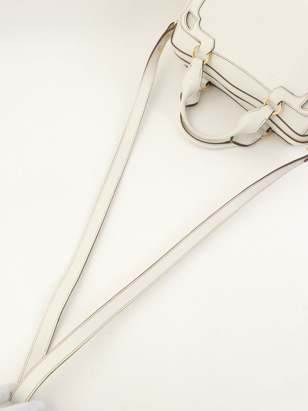 Marcello 2-way bag white