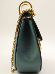 Drew Chain Shoulder Bag Blue
