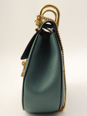 Drew Chain Shoulder Bag Blue