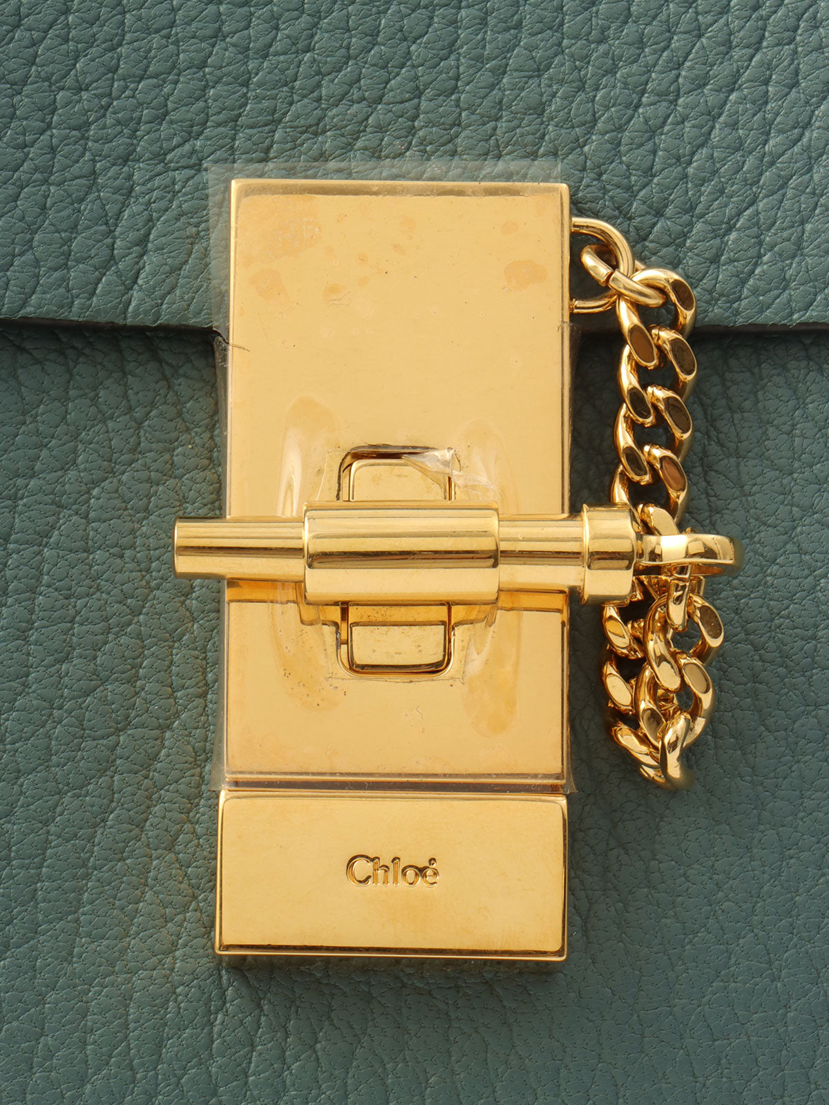 Drew Chain Shoulder Bag Blue