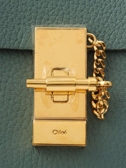 Drew Chain Shoulder Bag Blue