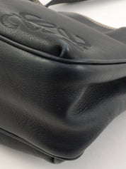 アナグラムエンボストートバッグ ネイビー