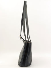 アナグラムエンボストートバッグ ネイビー