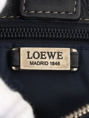 アナグラムエンボストートバッグ ネイビー