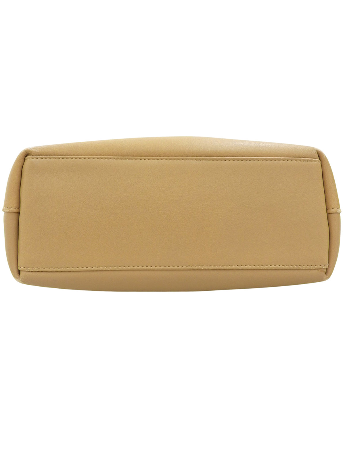 Maris Pearl Logo Plate 手提包 米色