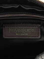 Lace-up Ring Handbag in Black