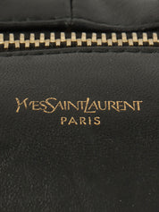 黑色系带戒指手提包