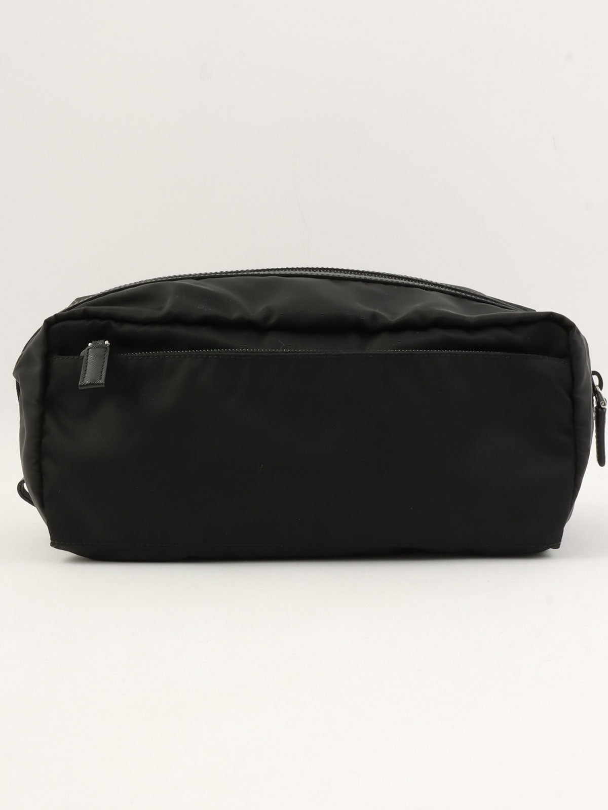 黑色尼龙logo铭牌袋