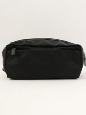 黑色尼龙logo铭牌袋