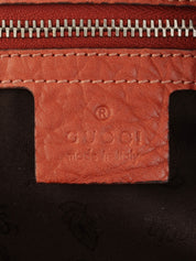 Canvas GG Pattern Tote Bag Beige/Salmon Pink