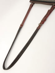 アナグラムパターンショルダーバッグ ブラック