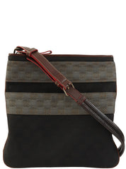 アナグラムパターンショルダーバッグ ブラック