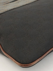 アナグラムパターンショルダーバッグ ブラック