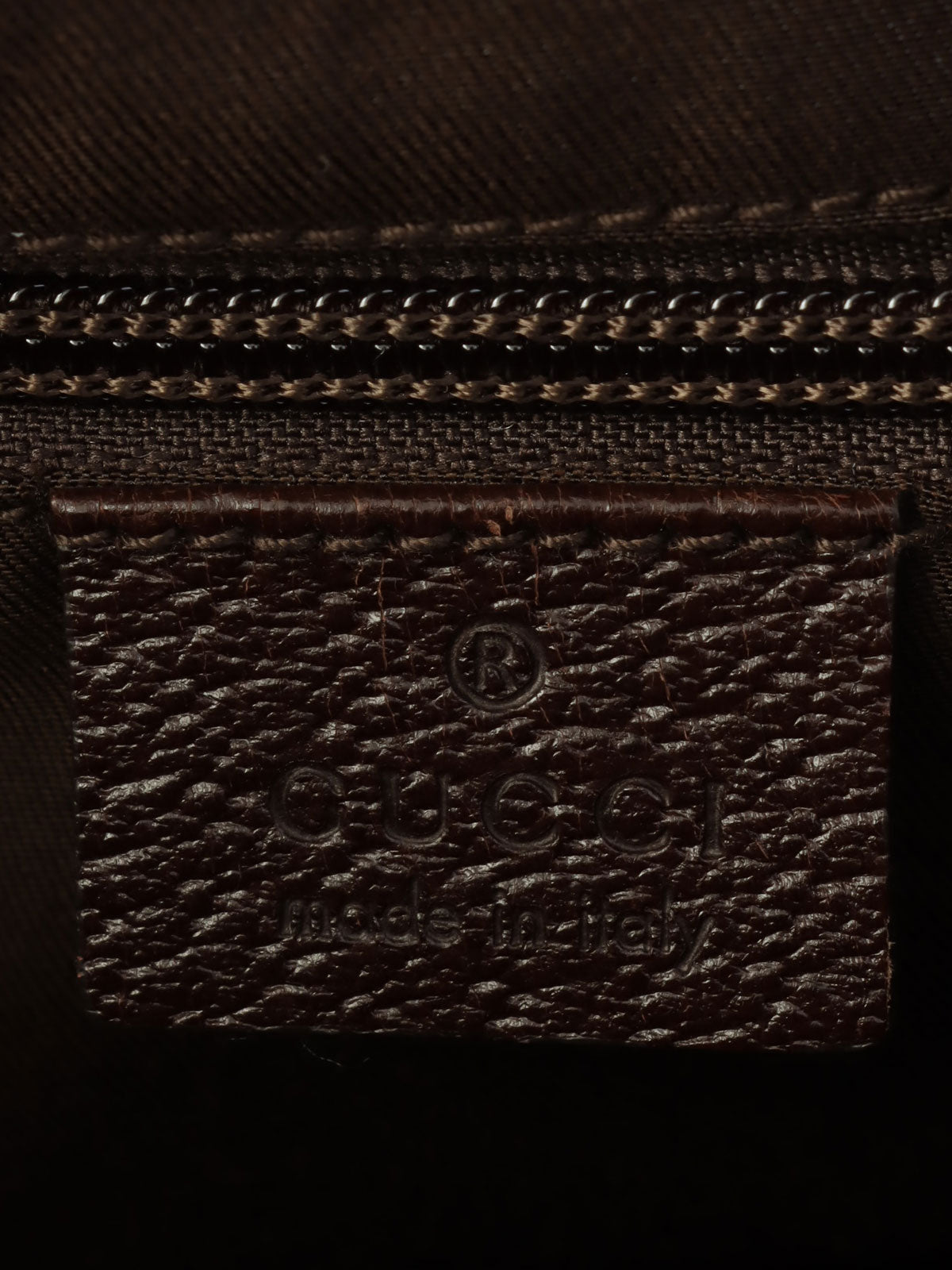 Canvas GG Pattern Sherry Line Boston Bag, Beige