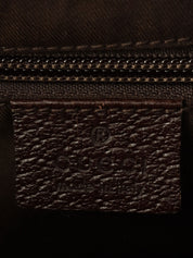 GG 图案雪莉线波士顿包，米色