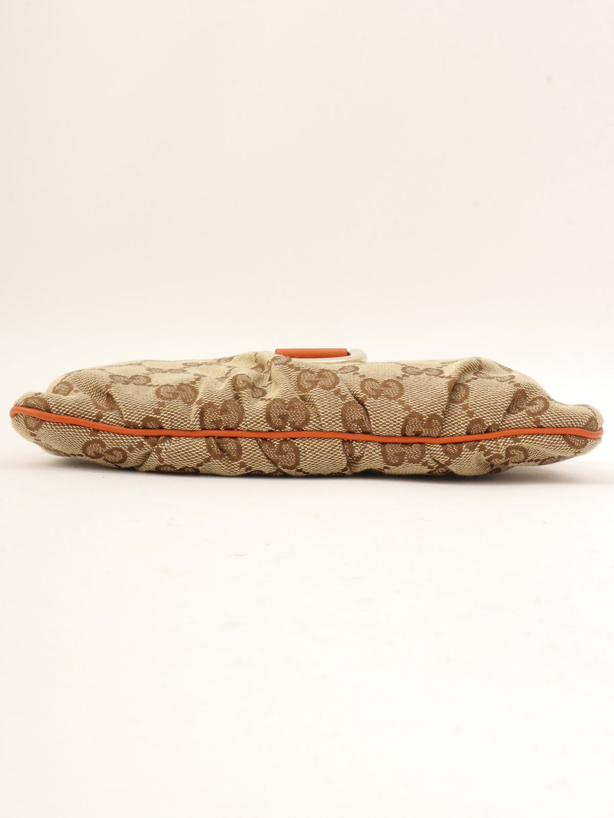 Canvas GG Pattern Pouch Orange/Brown
