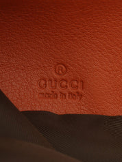 Canvas GG Pattern Pouch Orange/Brown